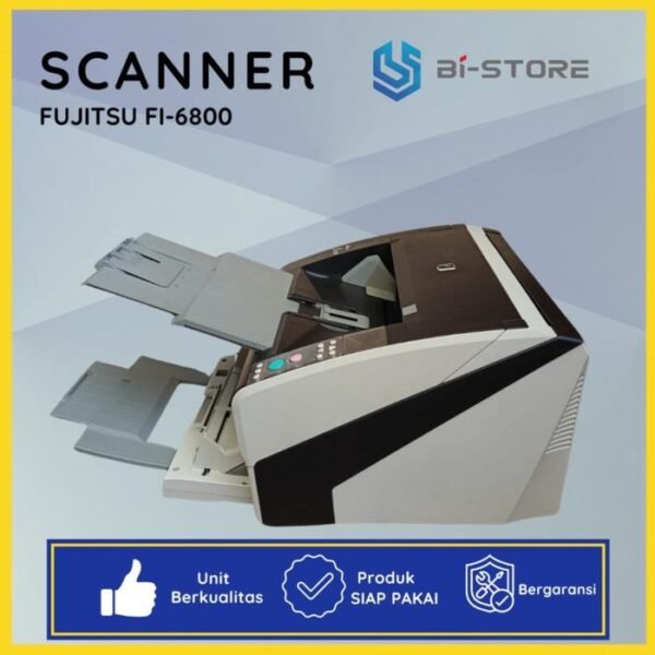 Fujitsu Scanner A3 Fi-6800 Premium High Speed - Gambar 3