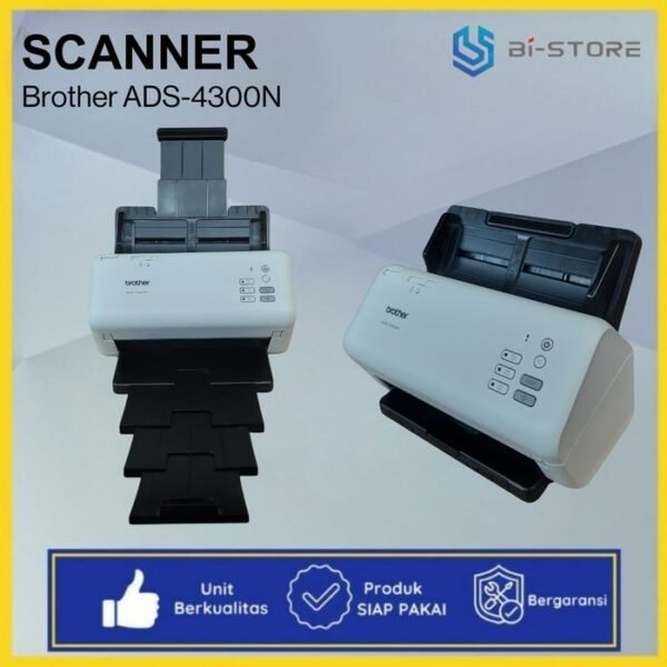 Scanner Folio Brother ADS-4300N - Gambar 2