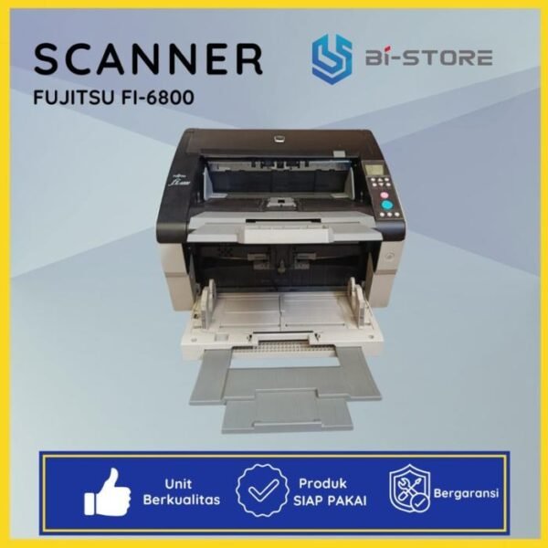 Fujitsu Scanner A3 Fi-6800 Premium High Speed - Gambar 2