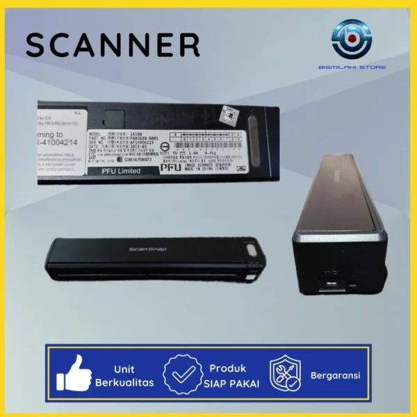 Scanner F4 Portable Fujitsu ScanSnap IX100 | Bisa Wifi & Scan ke HP - Gambar 4