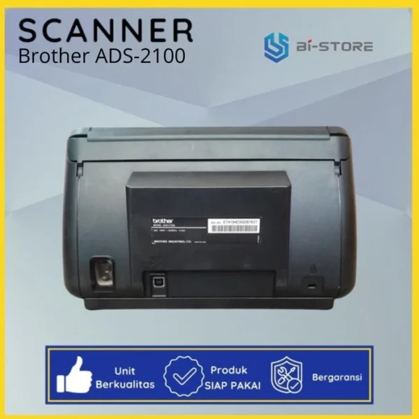Brother ADS-2100 | Scanner Dokumen ADF Cepat & Handal Bergaransi - Gambar 2
