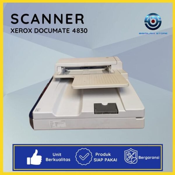 Scanner A3 Xerox Documate 4830 Bisa Duplex Dengan Speed Hingga 50 PPM - Gambar 3