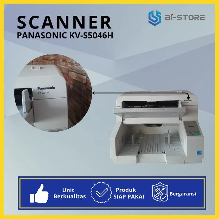 Scanner A3 Panasonic KV-S5046H High Speed – Unit Baru Error F31 untuk Sparepart - Gambar 4