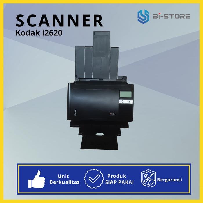Scanner F4 Kodak i2620 High Speed – 60 Lembar/menit & 7000 Lembar/Hari (Tanpa Flatbed & Dengan Flatbed) - Gambar 2