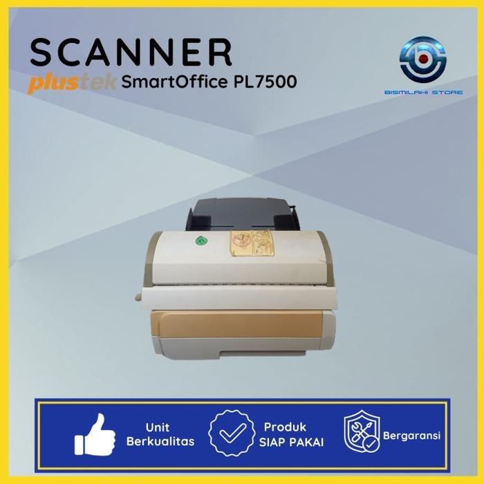 Scanner Plustek SmartOffice PL-7500 Second | ADF 100 Lembar, High Speed + Garansi - Gambar 4