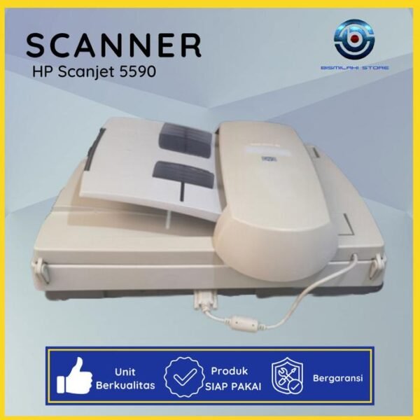 HP Scanjet 5590 – Scanner Flatbed + ADF, Bisa Scan Folio F4, Siap Pakai - Gambar 5