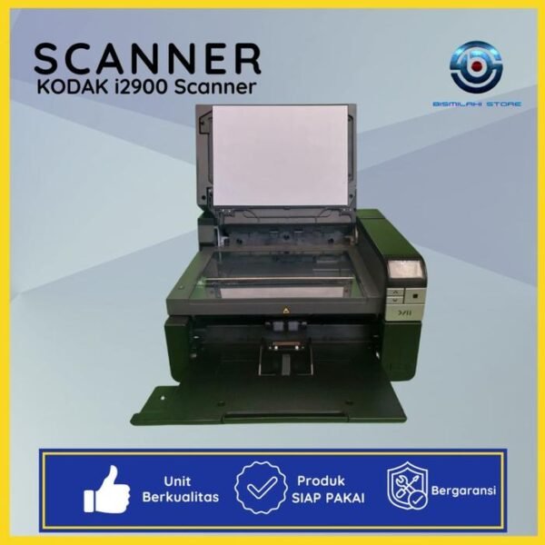 Scanner F4 Folio Kodak i2900 Kemampuan Scan Hingga 10Rb Lembar Perhari - Gambar 2