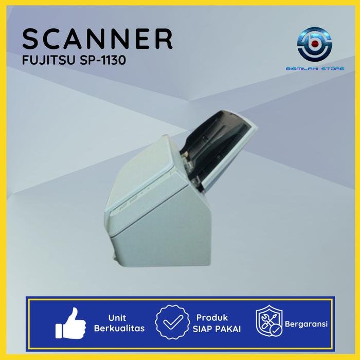 Scanner Folio Fujitsu SP-1130 dengan kecepatan 30 ppm dan ADF 50 lembar