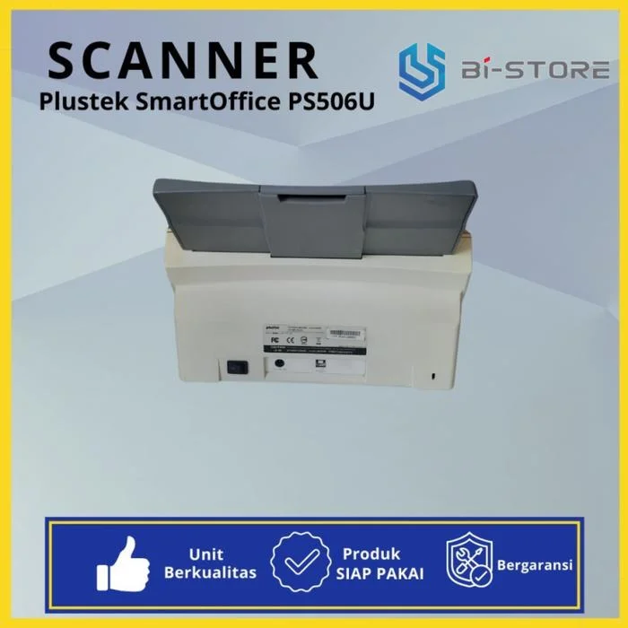 Scanner F4 Plustek Smart Office PS506U – Scanner Dokumen ADF Duplex Cepat untuk Kantor & Bisnis - Gambar 2