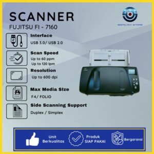scanner dokumen fujitsu fi 7160