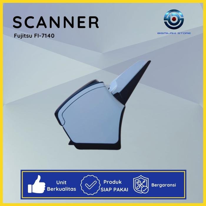 Scanner Folio Fujitsu FI-7140 dengan kecepatan 40 ppm dan ADF 80 lembar