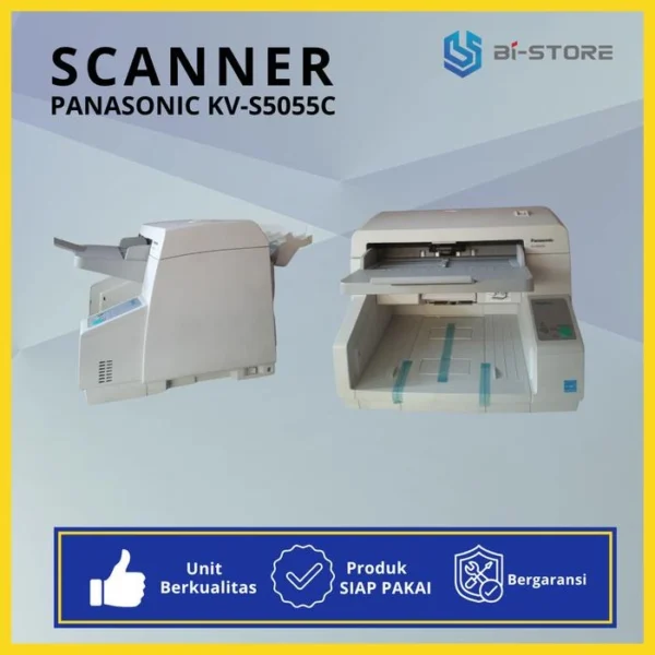 Scanner A3 Panasonic KV-S5055C High Speed – Unit Baru Tanpa Mainboard & Roller Kit untuk Sparepart - Gambar 2