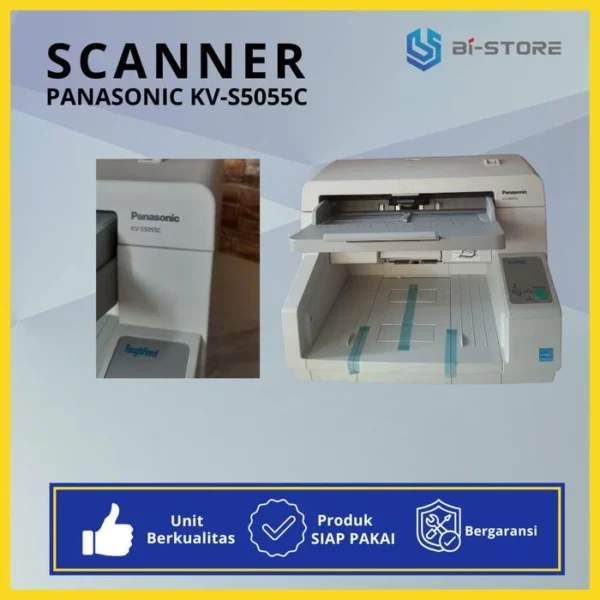 Scanner A3 Panasonic KV-S5055C High Speed – Unit Baru Tanpa Mainboard & Roller Kit untuk Sparepart - Gambar 3
