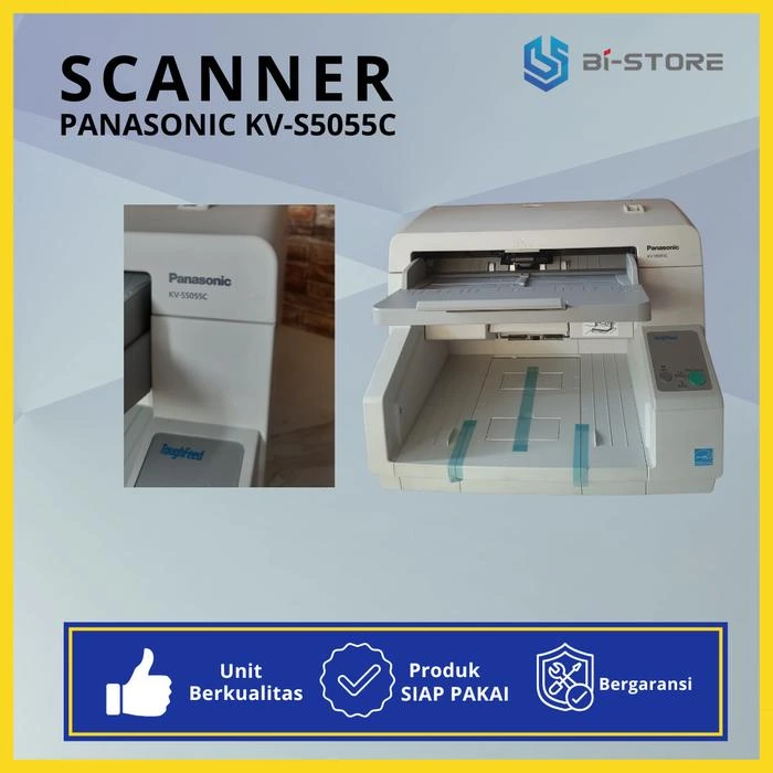 Scanner A3 Panasonic KV-S5055C High Speed – Unit Baru Tanpa Mainboard & Roller Kit untuk Sparepart - Gambar 3