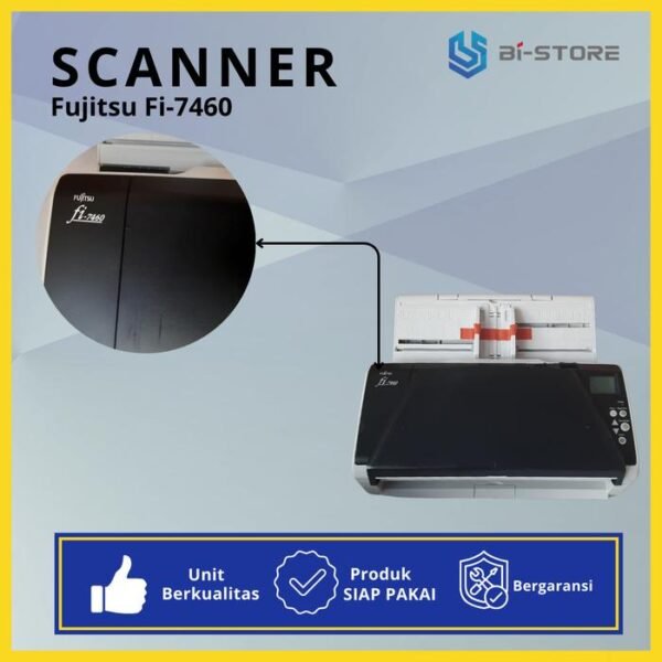 Scanner A3 Fujitsu Fi-7460 – High Speed Document Scanner untuk Volume Besar - Gambar 2