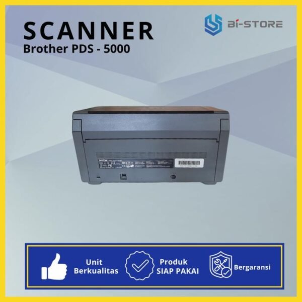 Scanner F4 Brother PDS-5000 High Speed – Scanner Dokumen Profesional untuk Kantor & Bisnis - Gambar 4
