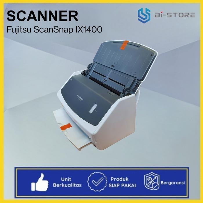 Scanner Folio F4 Fujitsu Scansnap IX1400 Unit Baru Harga Second - Gambar 3