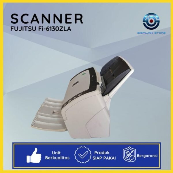 Scanner Folio F4 Fujitsu Fi-6130ZLA – High Speed Duplex Scanner dengan ADF 50 Lembar - Gambar 4
