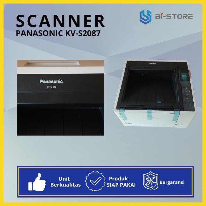 Scanner F4 Panasonic KV-S2087 High Speed – Unit Baru Tanpa Mainboard untuk Sparepart - Gambar 2