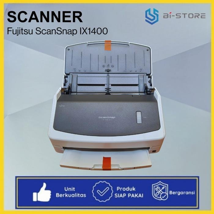 Scanner Folio F4 Fujitsu Scansnap IX1400 Unit Baru Harga Second - Gambar 2