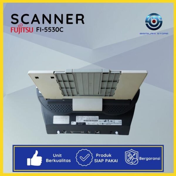 Fujitsu Fi-5530C – Scanner A3 ADF Duplex 50 ppm, Siap Pakai & Berfungsi Normal - Gambar 3