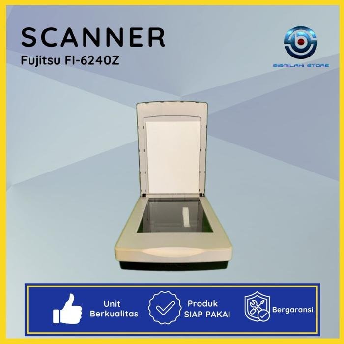 Scanner Fujitsu fi-6240Z ADF F4 | Kecepatan 60 ppm Bergaransi - Gambar 3