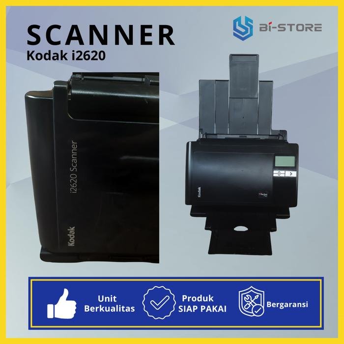 Scanner F4 Kodak i2620 High Speed – 60 Lembar/menit & 7000 Lembar/Hari (Tanpa Flatbed & Dengan Flatbed) - Gambar 3