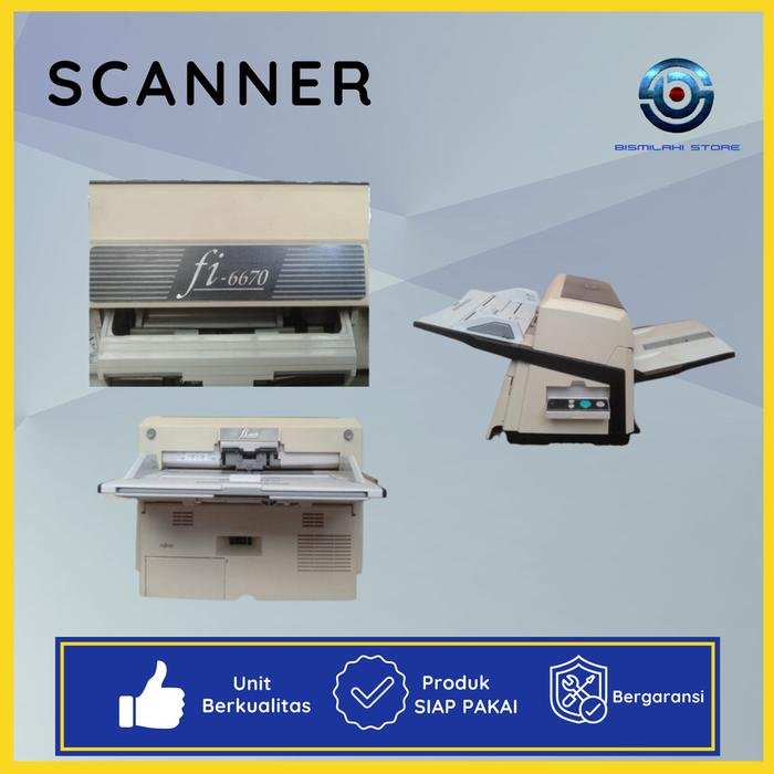 Scanner A3 Fujitsu fi-6670 Second Duplex Scan High Speed 90 ppm Bergaransi - Gambar 5