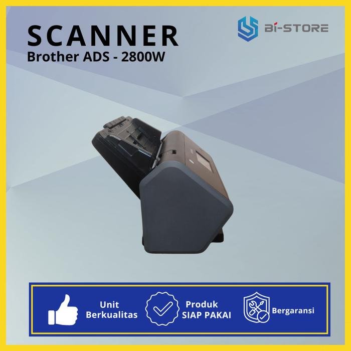 Scanner Folio Brother ADS2800W Bisa Koneksi Wifi Touch Screen Siap Pakai Bergaransi - Gambar 4