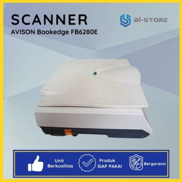 Scanner A3 Avision FB6280E – Scanner Flatbed untuk Buku Tebal & Dokumen Besar - Bergaransi - Gambar 5