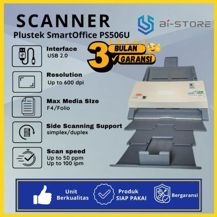 scanner plustek SmartOffice PS506U