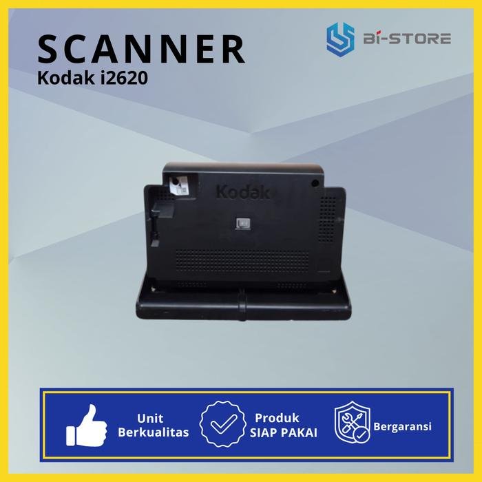 Scanner F4 Kodak i2620 High Speed – 60 Lembar/menit & 7000 Lembar/Hari (Tanpa Flatbed & Dengan Flatbed) - Gambar 4