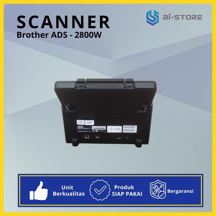 Scanner Folio Brother ADS2800W Bisa Koneksi Wifi Touch Screen Siap Pakai Bergaransi - Gambar 5