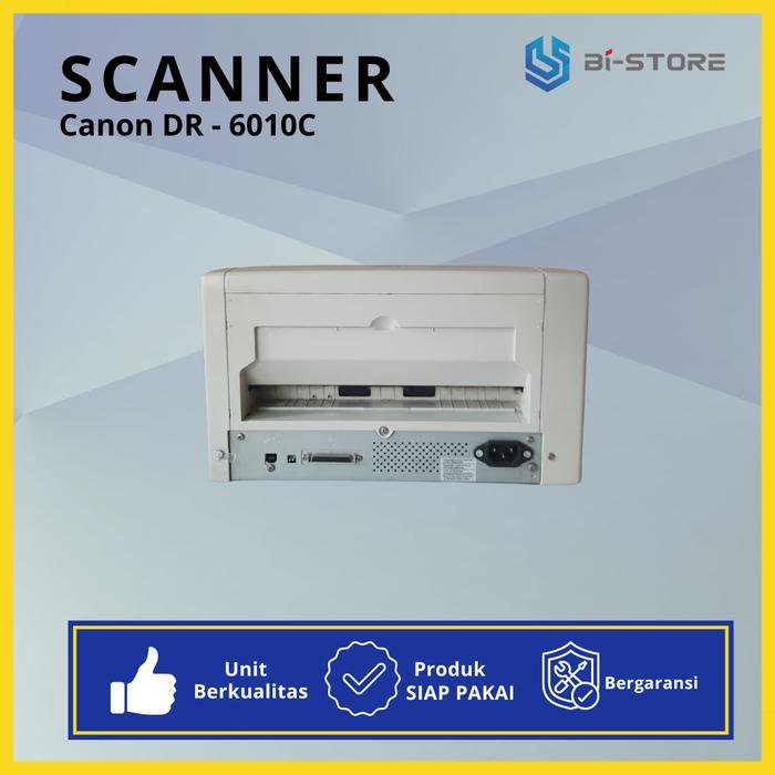 Scanner F4 Canon DR-6010C High Speed – Kecepatan Hingga 60 Lembar/menit Second Bergaransi - Gambar 3