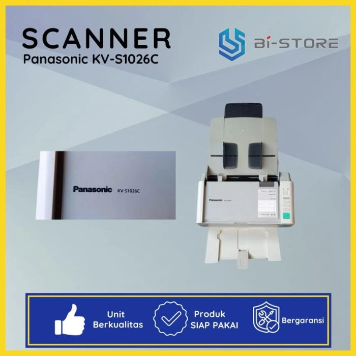 Scanner F4 Panasonic KV-S1026C (Tray Custom) – High Speed Document Scanner untuk Dokumen Folio/F4 - Gambar 2