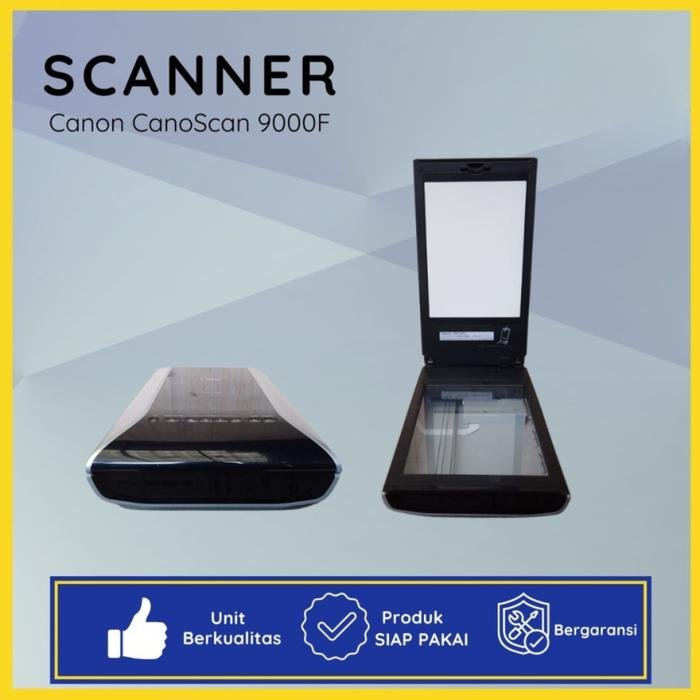 Scanner Canon CanoScan 9000F dengan resolusi 9600 dpi untuk foto, film, dan dokumen