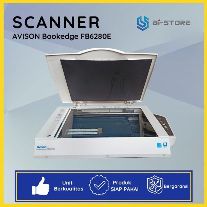 Scanner A3 Avision FB6280E – Scanner Flatbed untuk Buku Tebal & Dokumen Besar - Bergaransi - Gambar 3