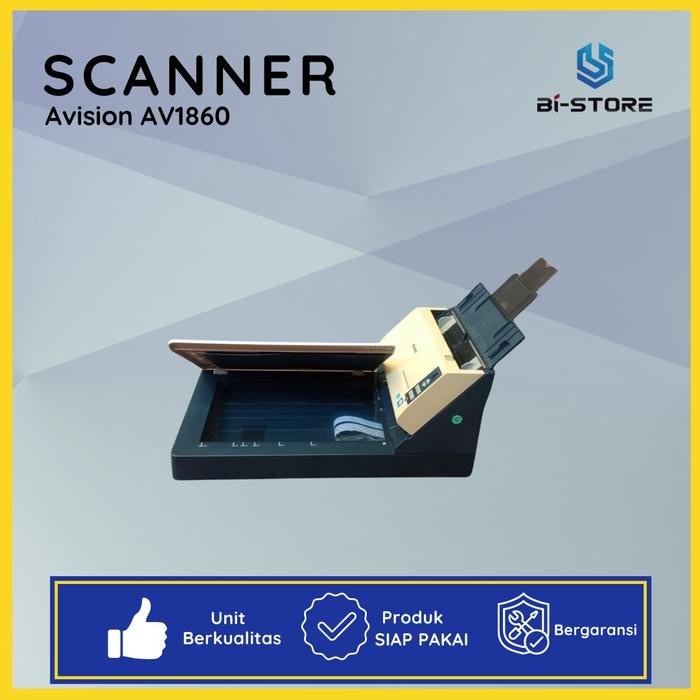 Scanner F4 Avision AV1860 – Unit Normal dengan Dukungan Scan Hingga Folio/F4 - Gambar 4