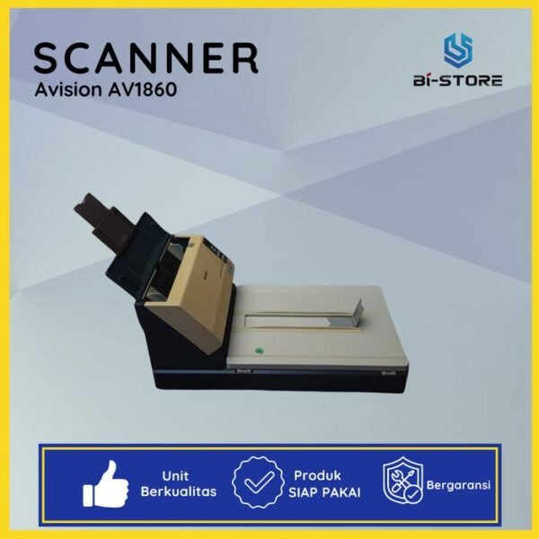 Scanner F4 Avision AV1860 – Unit Normal dengan Dukungan Scan Hingga Folio/F4 - Gambar 3