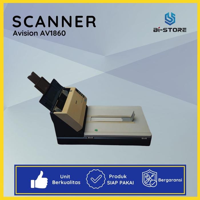 Scanner F4 Avision AV1860 – Unit Normal dengan Dukungan Scan Hingga Folio/F4 - Gambar 3