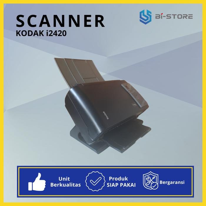 Scanner F4 Kodak i2420 High Speed – Scanner Dokumen Hingga 40 Lembar Second Bergaransi - Gambar 3