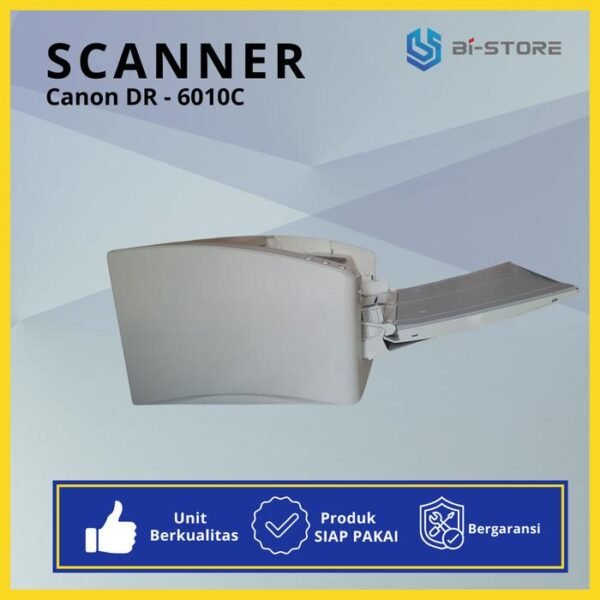Scanner F4 Canon DR-6010C High Speed – Kecepatan Hingga 60 Lembar/menit Second Bergaransi - Gambar 4
