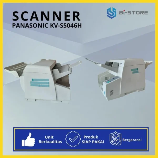 Scanner A3 Panasonic KV-S5046H High Speed – Unit Baru Error F31 untuk Sparepart - Gambar 2