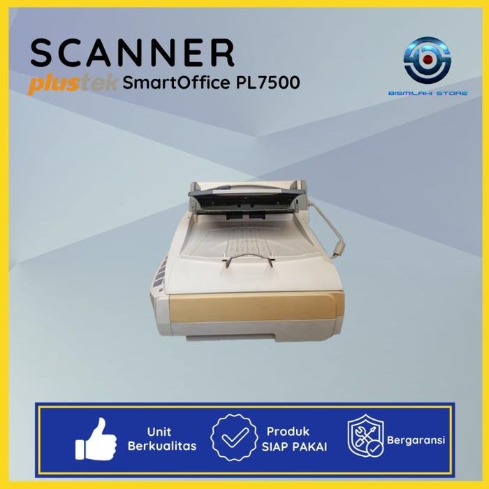 Scanner Plustek SmartOffice PL-7500 Second | ADF 100 Lembar, High Speed + Garansi - Gambar 5
