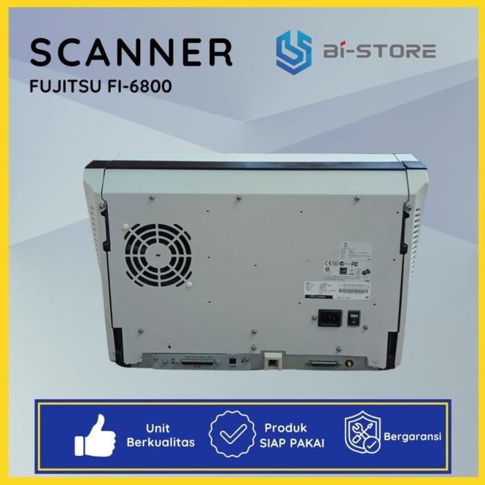 Fujitsu Scanner A3 Fi-6800 premium high speed dengan ADF 500 lembar