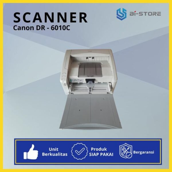 Scanner F4 Canon DR-6010C High Speed – Kecepatan Hingga 60 Lembar/menit Second Bergaransi - Gambar 2