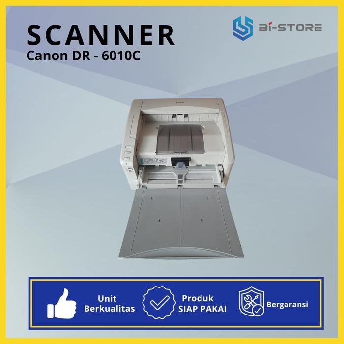 Scanner F4 Canon DR-6010C High Speed – Kecepatan Hingga 60 Lembar/menit Second Bergaransi - Gambar 2