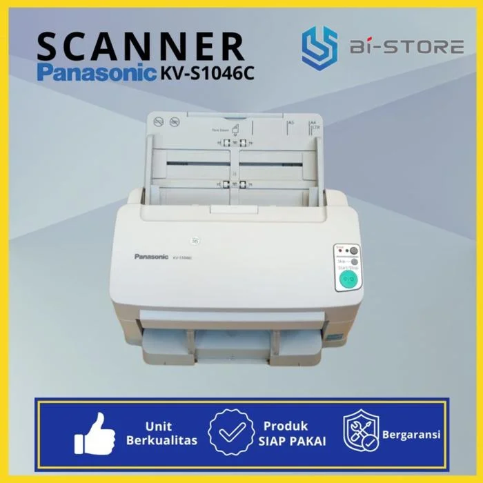 Scanner F4 Panasonic KV-S1046C – Scanner Dokumen ADF Duplex High Speed Bergaransi - Gambar 3