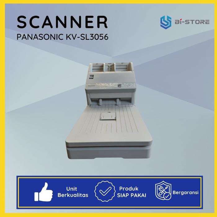 Scanner F4 Panasonic KV-SL3056 High Speed – Kecepatan Scan Hingga 45 PPM Second Bergaransi - Gambar 3