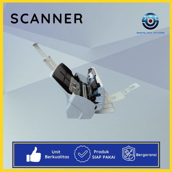 Scanner Folio F4 Fujitsu ScanPartner SP25 dengan kecepatan 25 ppm dan ADF 50 lembar